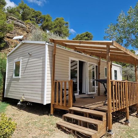 Mobilhome Clim Tele La Falaise 4 Etoiles Narbonne Eksteriør billede