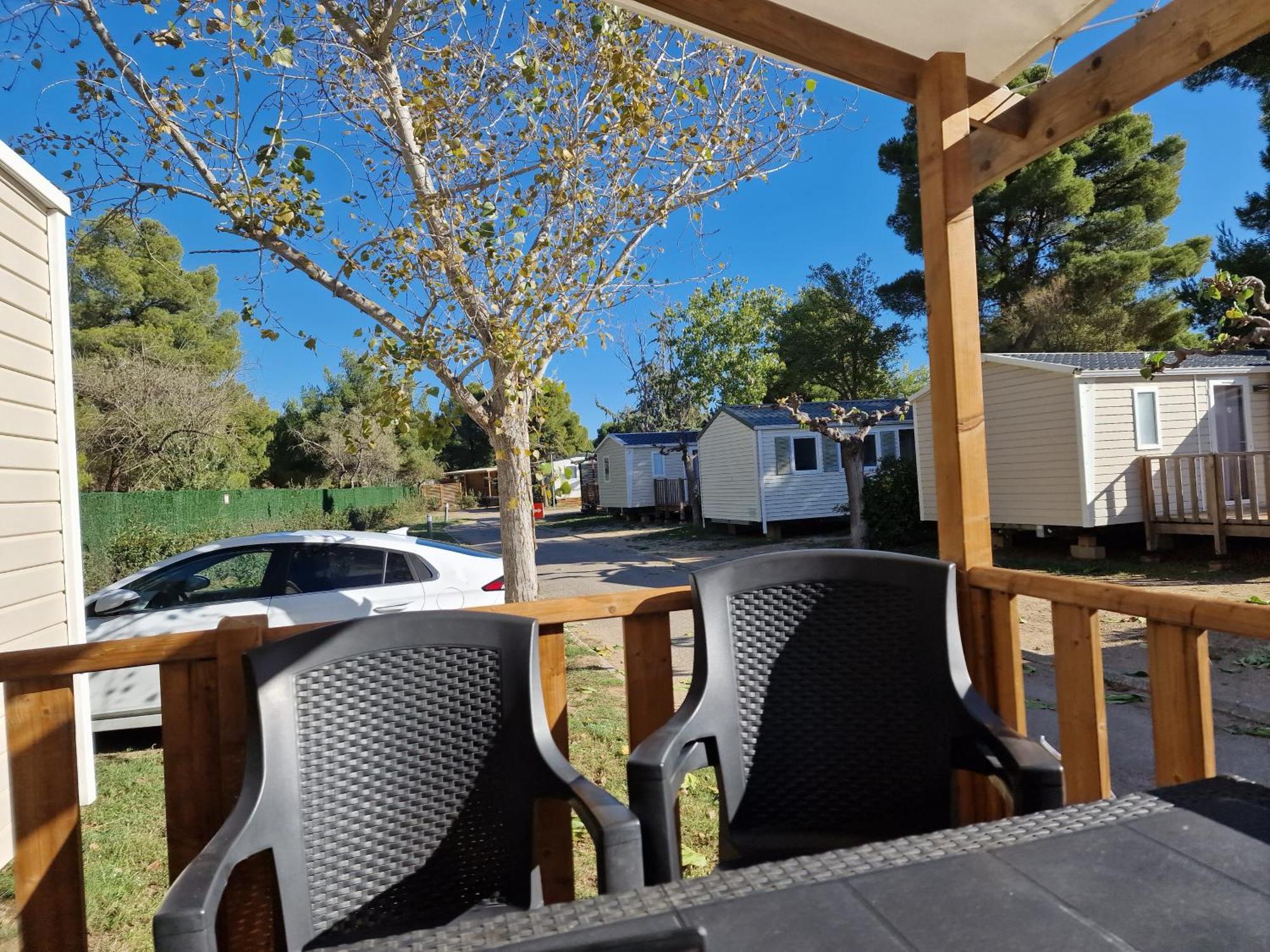 Mobilhome Clim Tele La Falaise 4 Etoiles Narbonne Eksteriør billede