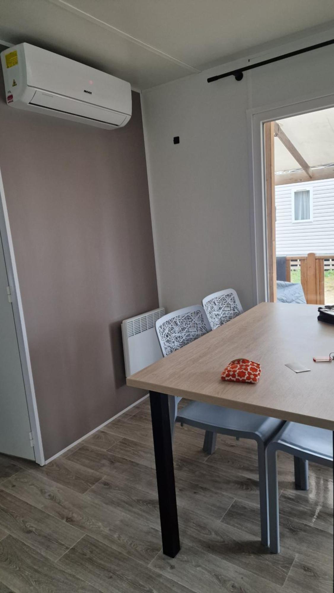 Mobilhome Clim Tele La Falaise 4 Etoiles Narbonne Eksteriør billede