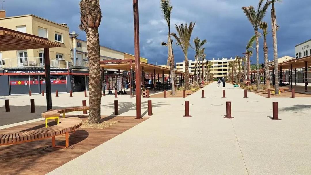 Mobilhome Clim Tele La Falaise 4 Etoiles Narbonne Eksteriør billede